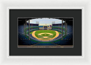 Cleveland Stadium 1948 - Framed Print