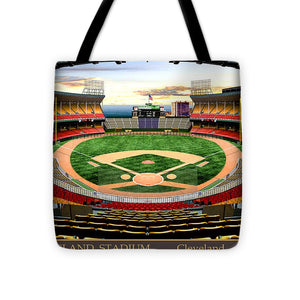 Cleveland Stadium 1954 - Tote Bag