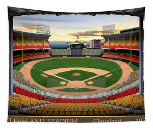 Cleveland Stadium 1954 - Tapestry