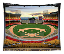 Load image into Gallery viewer, Cleveland Stadium 1954 - Tapestry
