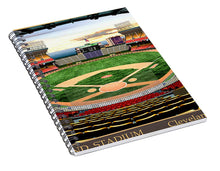 Load image into Gallery viewer, Cleveland Stadium 1954 - Spiral Notebook

