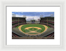 Load image into Gallery viewer, Cleveland Stadium 1954 - Framed Print
