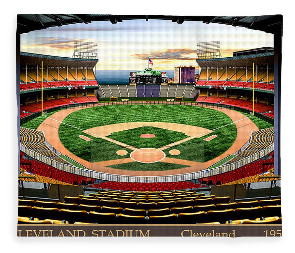 Cleveland Stadium 1954 - Blanket