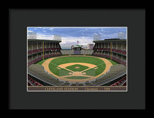 Load image into Gallery viewer, Cleveland Stadium 1954 - Framed Print
