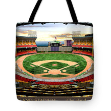 Load image into Gallery viewer, Cleveland Stadium 1954 - Tote Bag
