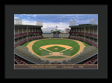 Load image into Gallery viewer, Cleveland Stadium 1954 - Framed Print
