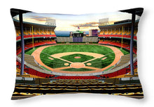 Load image into Gallery viewer, Cleveland Stadium 1954 - Throw Pillow
