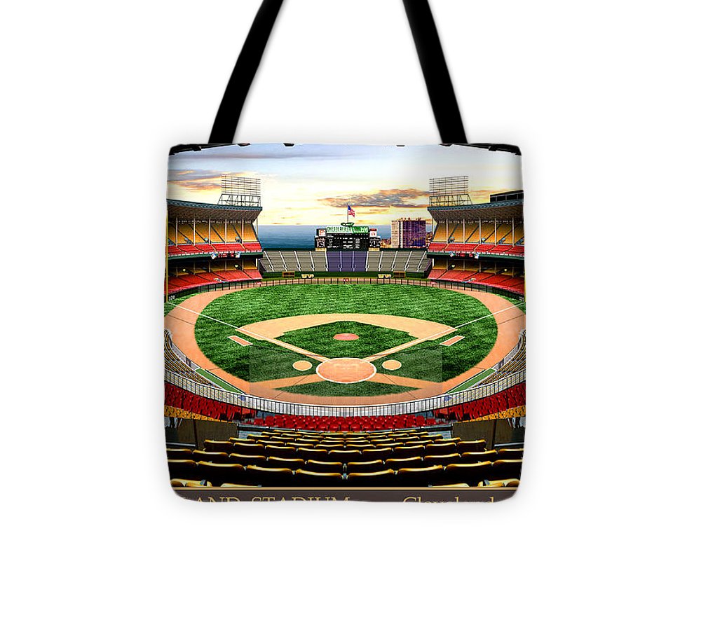 Cleveland Stadium 1954 - Tote Bag