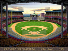 Load image into Gallery viewer, Cleveland Stadium 1954 - Puzzle
