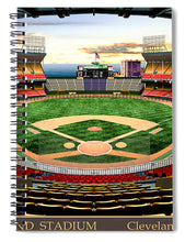 Load image into Gallery viewer, Cleveland Stadium 1954 - Spiral Notebook
