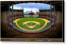 Load image into Gallery viewer, Cleveland Stadium 1967 - Canvas Print
