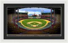 Load image into Gallery viewer, Cleveland Stadium 1967 - Framed Print
