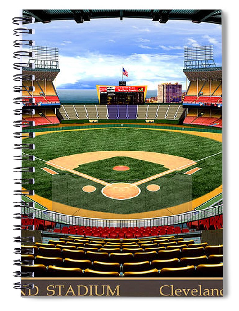 Cleveland Stadium 1967 - Spiral Notebook