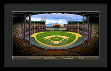 Load image into Gallery viewer, Cleveland Stadium 1967 - Framed Print
