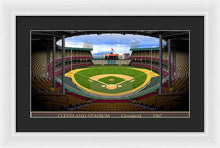 Load image into Gallery viewer, Cleveland Stadium 1967 - Framed Print
