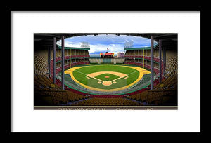 Cleveland Stadium 1967 - Framed Print