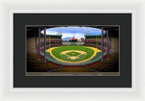 Cleveland Stadium 1967 - Framed Print