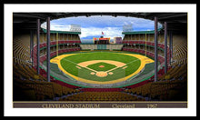 Load image into Gallery viewer, Cleveland Stadium 1967 - Framed Print
