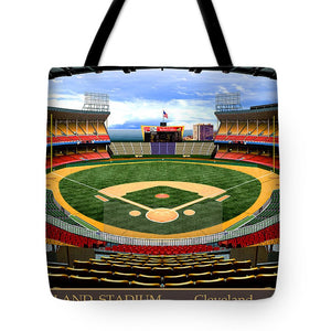 Cleveland Stadium 1967 - Tote Bag