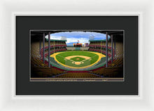 Load image into Gallery viewer, Cleveland Stadium 1967 - Framed Print
