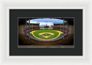 Cleveland Stadium 1967 - Framed Print