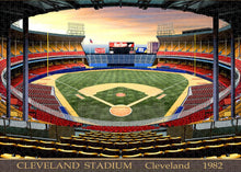 Load image into Gallery viewer, Cleveland Stadium 1982 - Puzzle
