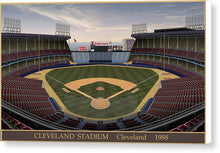 Load image into Gallery viewer, Cleveland Stadium 1988 - Canvas Print
