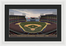 Load image into Gallery viewer, Cleveland Stadium 1988 - Framed Print
