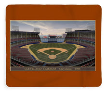 Load image into Gallery viewer, Cleveland Stadium 1988 - Blanket
