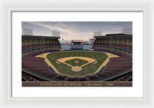 Load image into Gallery viewer, Cleveland Stadium 1988 - Framed Print
