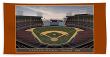 Load image into Gallery viewer, Cleveland Stadium 1988 - Beach Towel
