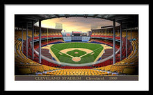 Load image into Gallery viewer, Cleveland Stadium 1990 - Framed Print
