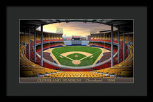 Load image into Gallery viewer, Cleveland Stadium 1990 - Framed Print
