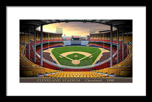 Load image into Gallery viewer, Cleveland Stadium 1990 - Framed Print
