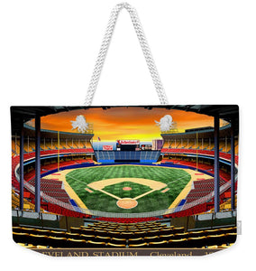 Cleveland Stadium 1990 - Weekender Tote Bag