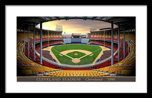 Load image into Gallery viewer, Cleveland Stadium 1990 - Framed Print
