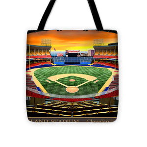 Cleveland Stadium 1990 - Tote Bag