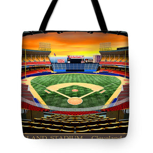 Cleveland Stadium 1990 - Tote Bag