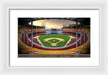 Load image into Gallery viewer, Cleveland Stadium 1990 - Framed Print
