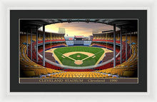 Load image into Gallery viewer, Cleveland Stadium 1990 - Framed Print
