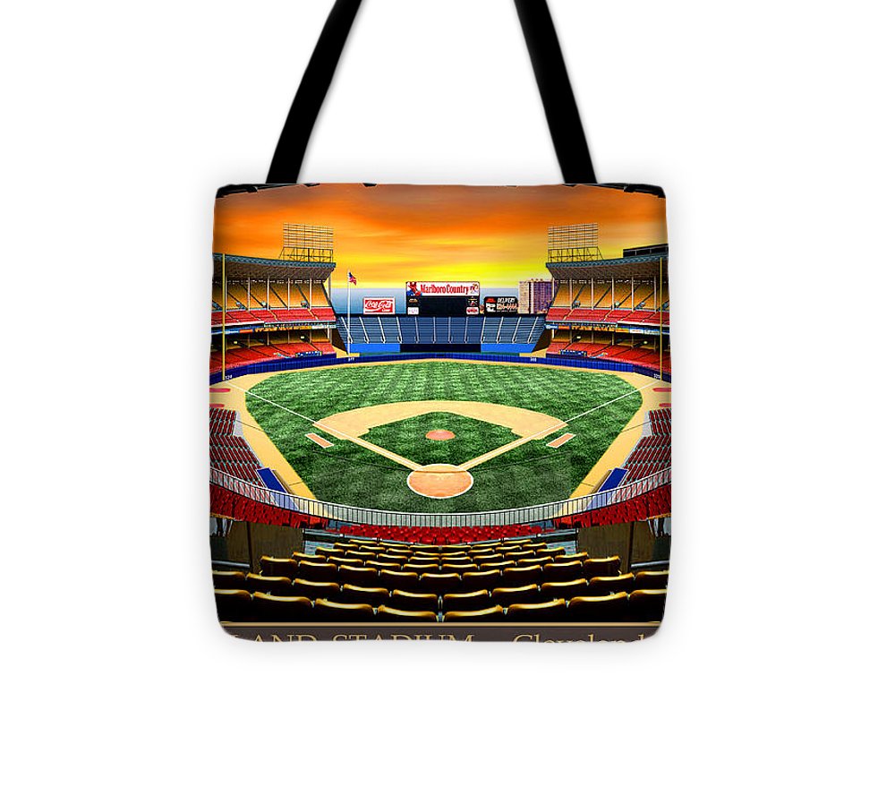 Cleveland Stadium 1990 - Tote Bag