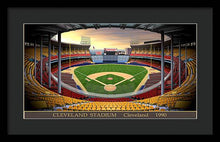 Load image into Gallery viewer, Cleveland Stadium 1990 - Framed Print
