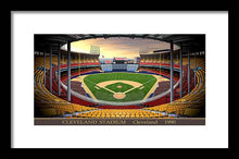 Load image into Gallery viewer, Cleveland Stadium 1990 - Framed Print
