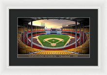 Load image into Gallery viewer, Cleveland Stadium 1990 - Framed Print
