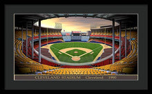 Load image into Gallery viewer, Cleveland Stadium 1990 - Framed Print
