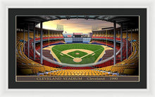 Load image into Gallery viewer, Cleveland Stadium 1990 - Framed Print
