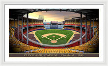 Load image into Gallery viewer, Cleveland Stadium 1990 - Framed Print
