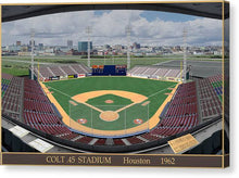 Load image into Gallery viewer, Colt .45 Stadium 1962 - Canvas Print
