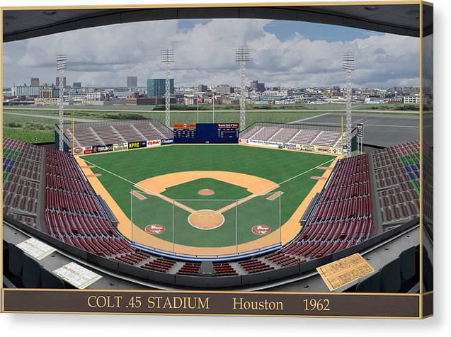 Colt .45 Stadium 1962 - Canvas Print