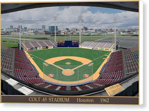 Colt .45 Stadium 1962 - Canvas Print